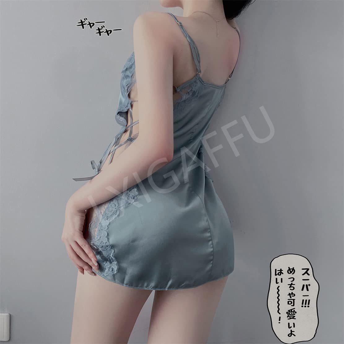 Amazon | LXIGAFFU ベビードール ランジェリー 下着 シースルー